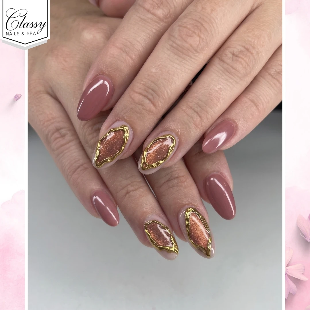 Ladies nails art